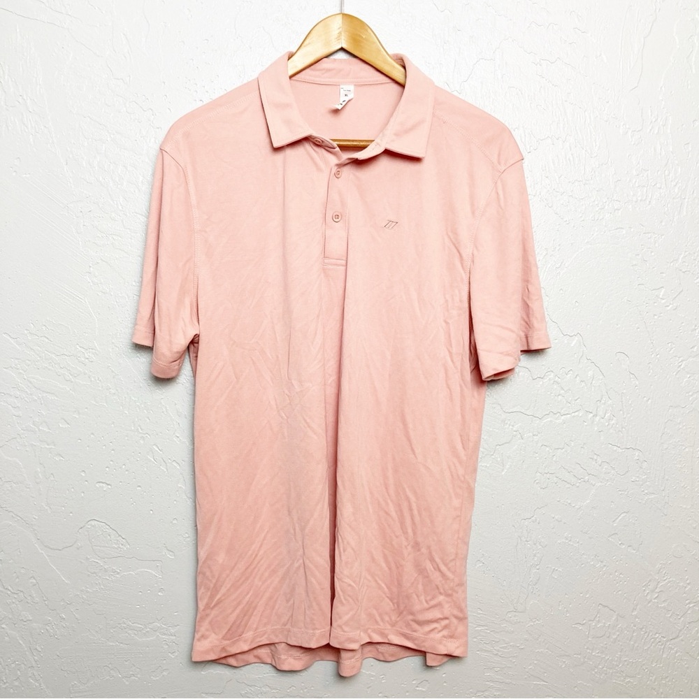 Zyia Men’s Pink Active Polo size XL